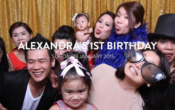 Alexandra-Charlotte's 1st birthday